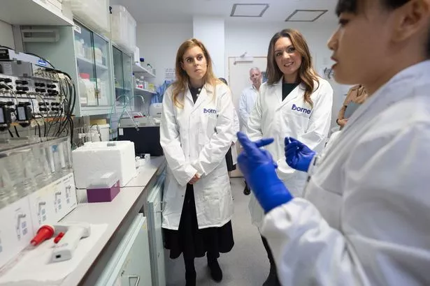 Beatrice met scientists and clinicians leading Borne’s research, including projects investigating the causes of preterm labour