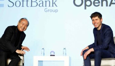 SoftBank's half-year profit almost triples amid AI frenzy