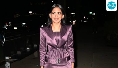 Isha Ambani co-hosts Vogue dinner with Anna Wintour in New York dressed in a simple, figure-snatching ensemble