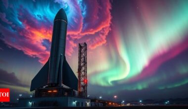 Solar storms delay the launch of Blue Origin's big new rocket with Mars orbiters for Nasa