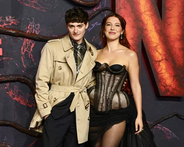 Noah Schnapp and Millie Bobby Brown