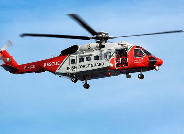 Irish Coast Guard searching for crew member missing from UK Naval vessel