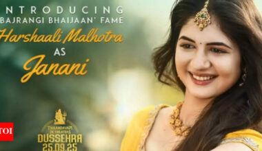 'Bajrangi Bhaijaan's Munni, Harshaali Malhotra to make big screen debut with Nandamuri Balakrishna 's 'Akhanda 2' - Reports |