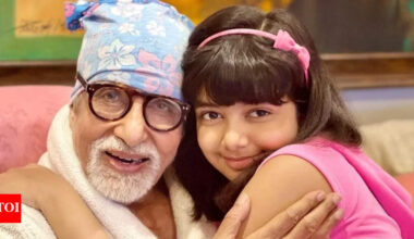 Amitabh Bachchan pens note for granddaughter Aaradhya Bachchan on her birthday: 'Blessings on the eve of the little one' | Hindi Movie News