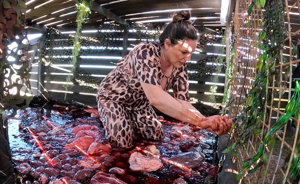 The TV personality will turn 47 in the jungle