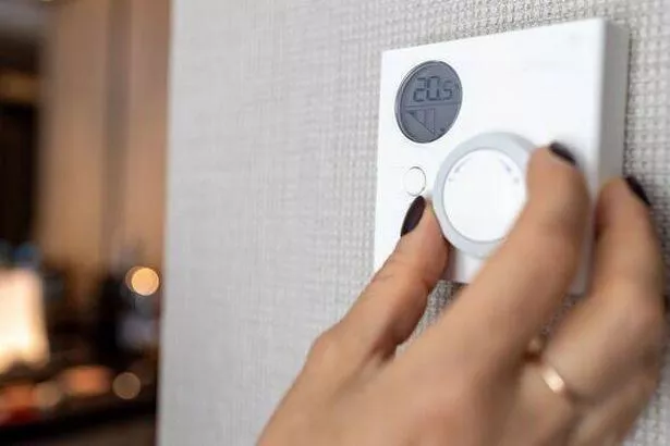 Turning down thermostat