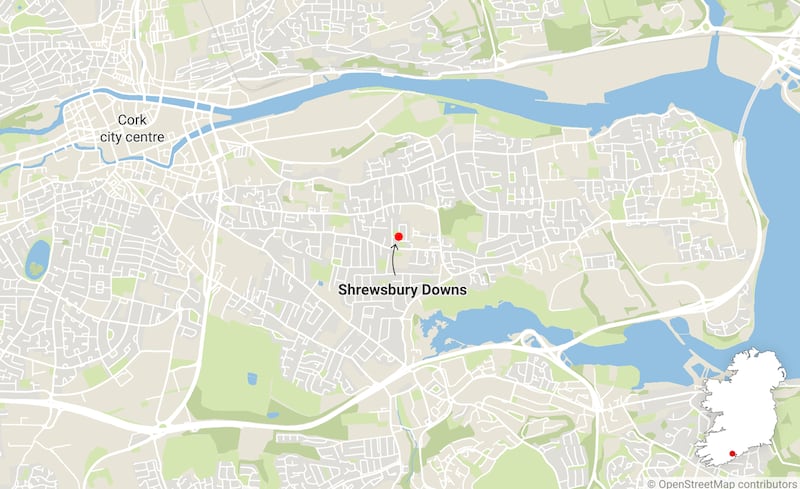 Cork stabbing map Nov 17 2025