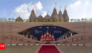 Abu Dhabi biggest Hindu Temple: BAPS leader urges doctors to reinvent healthcare | World News