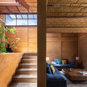 © Raul Hernández The Sierra House / Valdezarqs - Interior Photography, Living Room, Wood