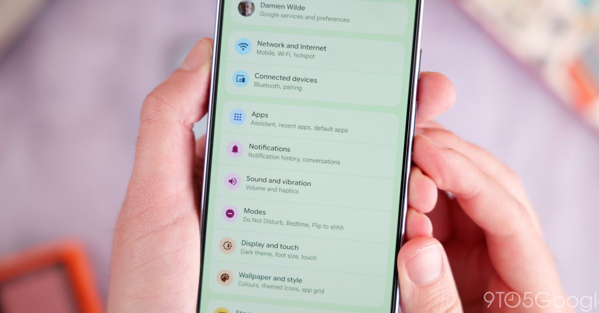 Google Pixel ‘Device health & support’ dashboard rolling out