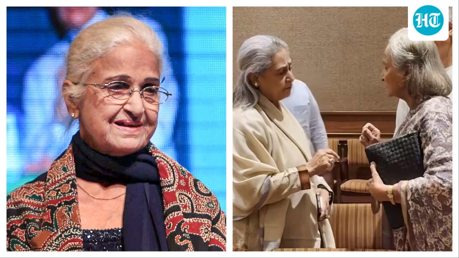 Jaya Bachchan, Waheeda Rehman attend Kamini Kaushal’s prayer meet in Mumbai