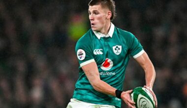 Sam Prendergast set to retain the Ireland number 10 shirt for clash with South Africa