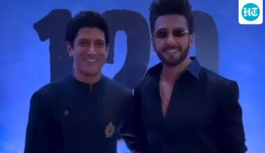 Ranveer Singh hugs Farhan Akhtar at 120 Bahadur screening in Mumbai, fans see positive signs for Don 3