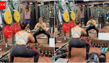 Ranbir Kapoor makes an appearance in Alia Bhatt’s workout video; couple give fans fitness inspiration - WATCH |