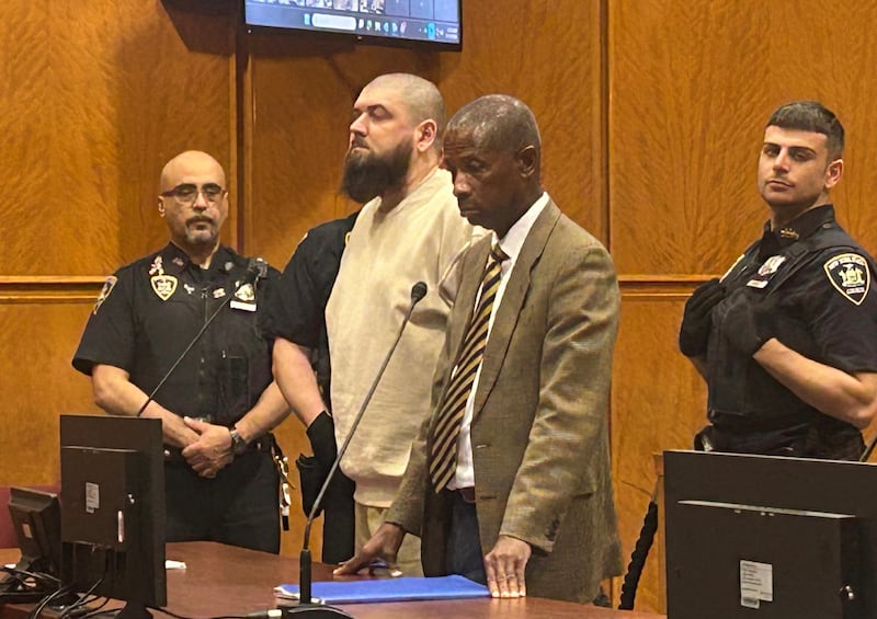 Marcin Pieciak (centre) was sentenced to 24 years in prison for the manslaughter of Sarah McNally. Photograph: Michael Fitzpatrick