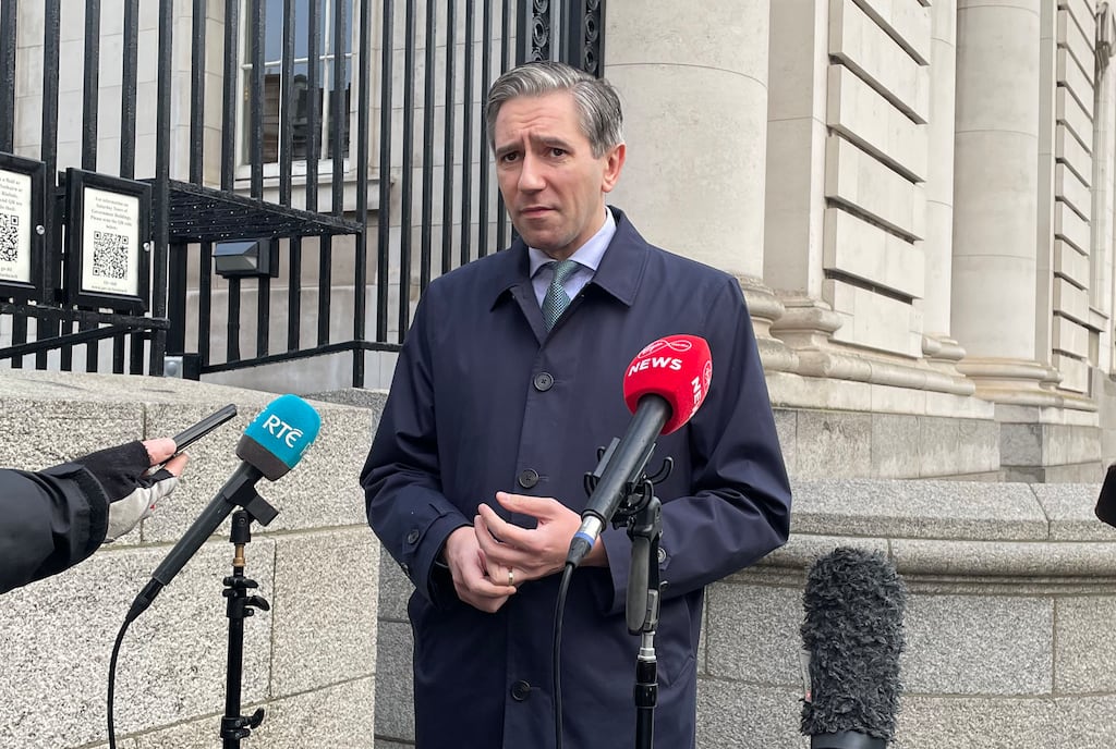 Fine Gael leader Simon Harris is the new Minister for Finance after Paschal Donohoe's decision to take up a role with the World Bank. Photograph: Grainne Ni Aodha/PA Wire