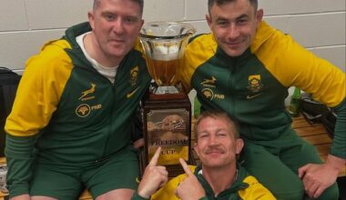 ‘We don’t really see them as foreigners anymore’ – South Africa’s Irish backroom trio keeping them top of the pile