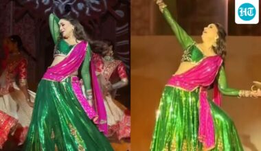 Madhuri Dixit grooves to Dola Re Dola at Netra Mantena's Udaipur wedding; fans wish ‘Aishwarya Rai was there too’