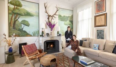 Alexandra de Schonen shows us around her Brussels home decorated by her artist sister Ashlinn