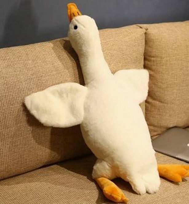 White duck toy