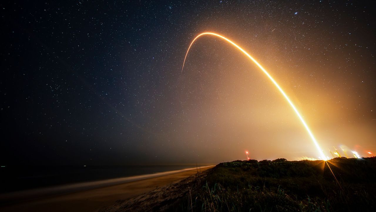 SpaceX launches Starlink satellites on its 150th…
