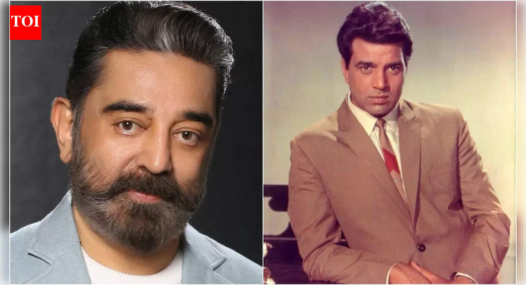 Kamal Haasan expresses grief as his 'dear friend' Dharmendra passes away; calls the late actor 'one of the kindest icons' |