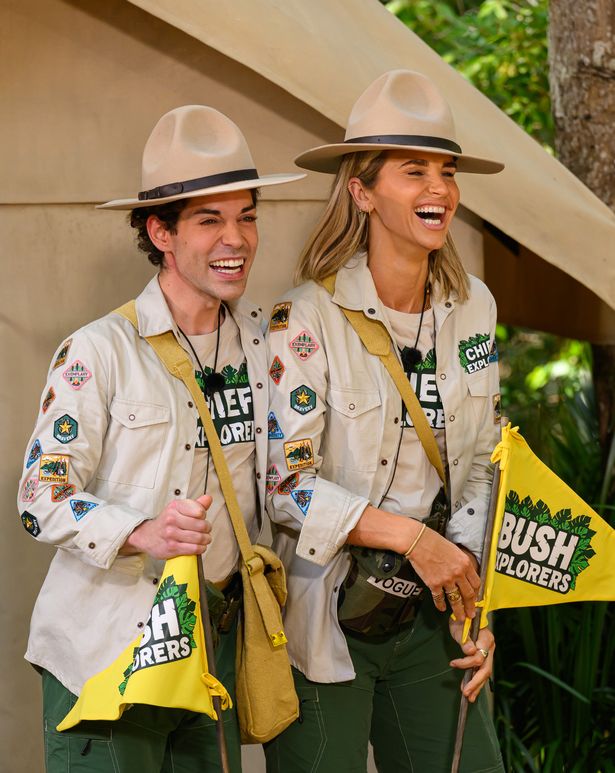 Tom Read Wilson and Vogue Williams 