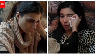 Bigg Boss 19: Farrhana Bhatt shatters a plate in anger in the kitchen; Tanya Mittal breaks down after being stunned by the sudden outburst |