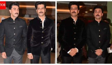 Ranbir Kapoor and Vicky Kaushal TWIN as Air Force pilots in new ‘Love and War’ set photos |