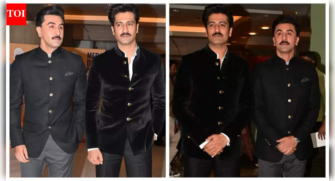 Ranbir Kapoor and Vicky Kaushal TWIN as Air Force pilots in new ‘Love and War’ set photos |