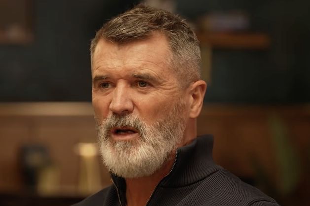 Watch: Roy Keane ‘raging’ after being left red-faced as his phone rings while filming Stick To Football