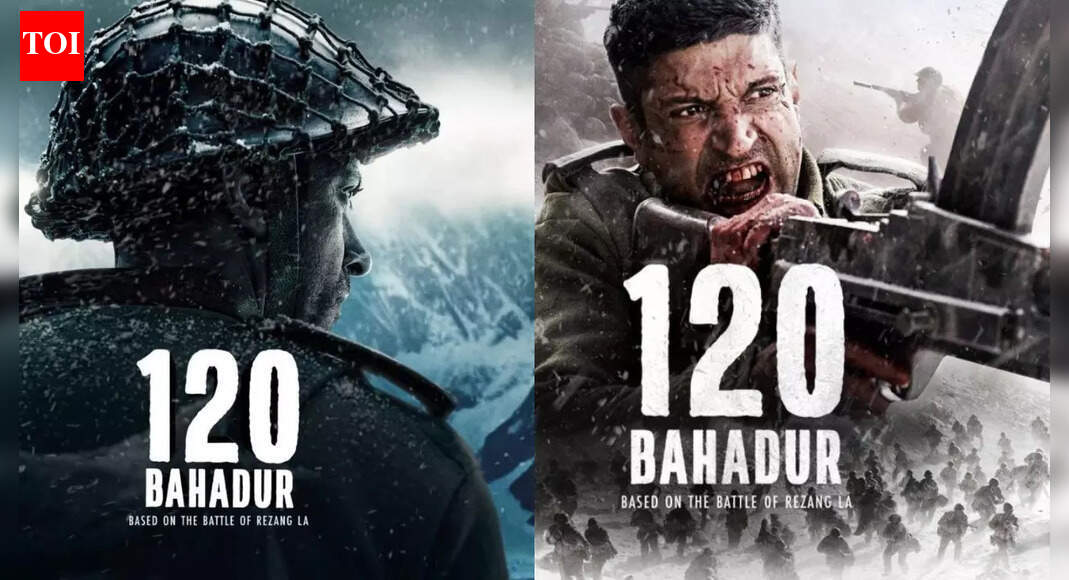 '120 Bahadur' box office collection day 6: Farhan Akhtar and Raashii Khanna's war drama witnesses a DROP on Wednesday, while Vivek Oberoi, Riteish Deshmukh's 'Mastiii 4’ keeps a marginal lead |