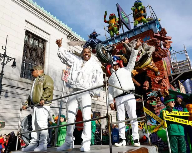 Busta Rhymes attends the 2025 Macy's Thanksgiving Day Parade 
