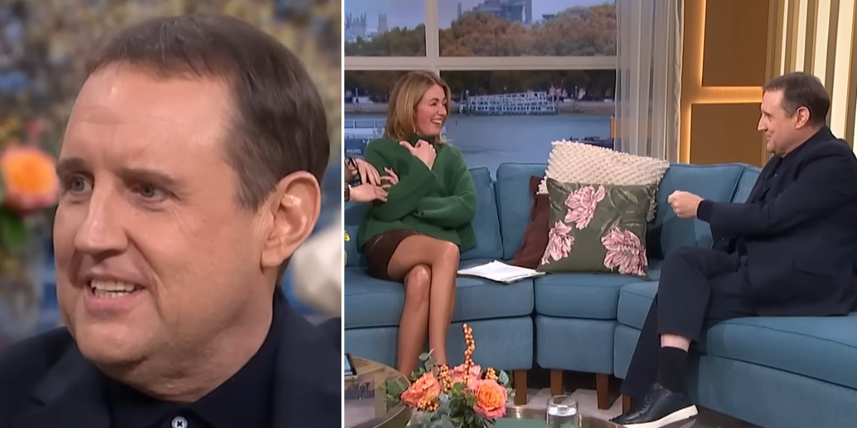 This Morning’s Cat Deeley stunned as she’s silenced by Peter Kay during ITV interview: ‘Drives me mad!’