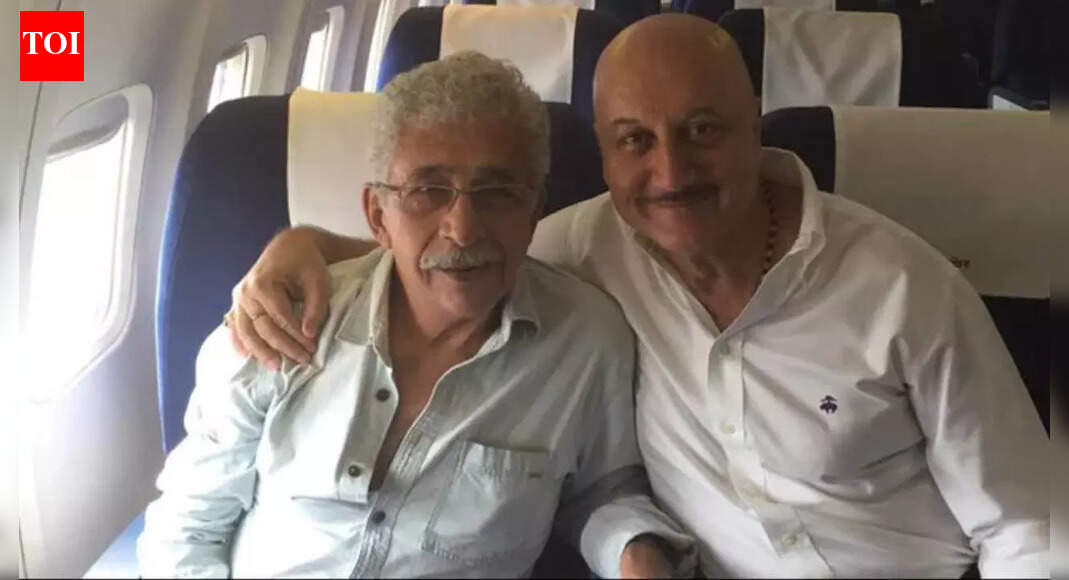 Anupam Kher addresses strained equation with Naseeruddin Shah, recalls public feud, ‘There is some kind of bitterness’ | Hindi Movie News