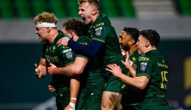 Seán Naughton is Connacht’s kicking king in convincing URC win over Sharks