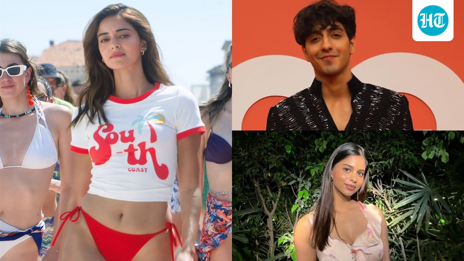 Ahaan Panday is proud of cousin Ananya Panday, Suhana Khan is obsessed with her Tu Meri Main Tera Main Tera Tu Meri look