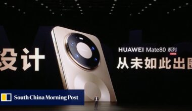 Huawei’s latest Kirin 9030 processor powers premium Mate 80 smartphones