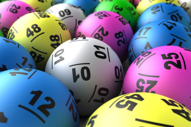 Close-up of lottery balls