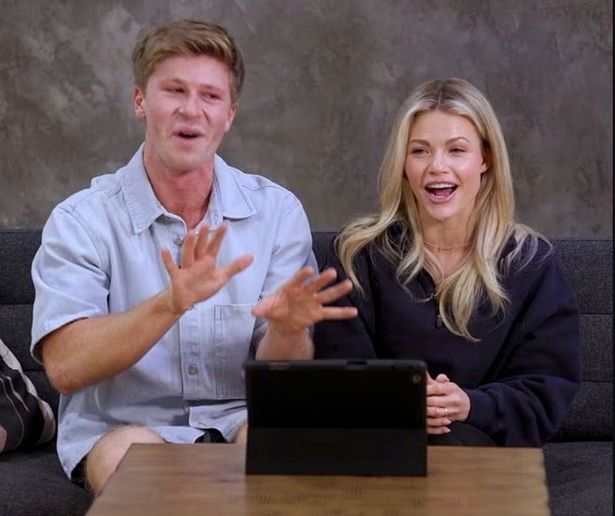 Robert and dance partner Witney expressed their surprise