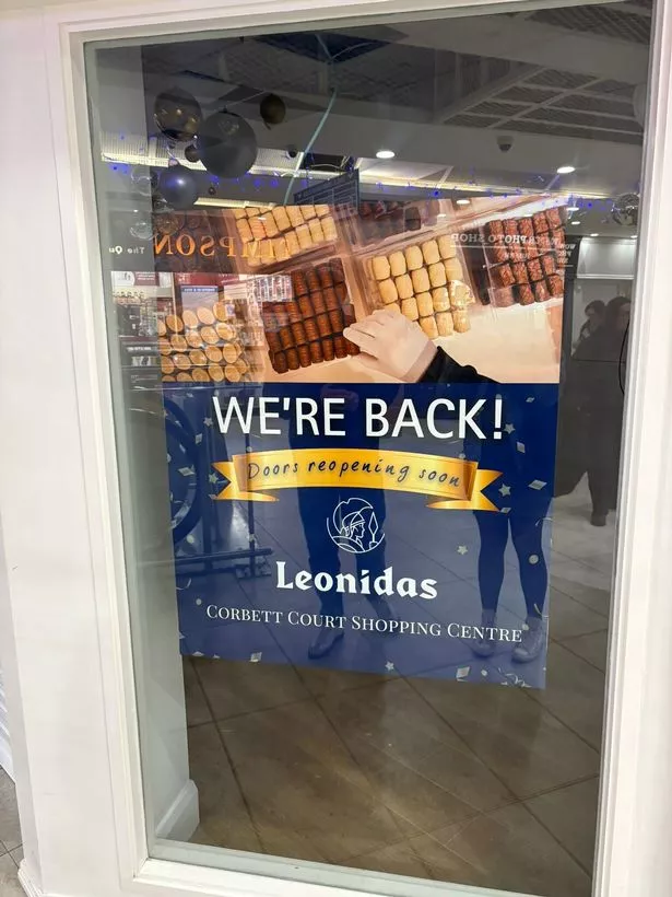 Leonidas will reopen soon