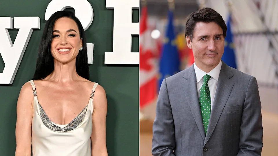 Katy Perry, Justin Trudeau.