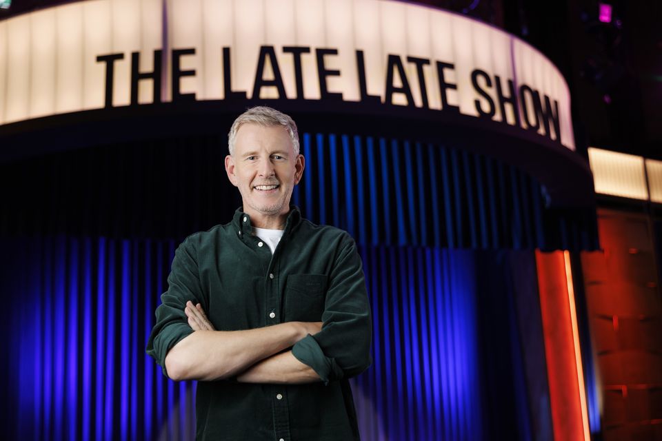 Patrick Kielty, the host of the 'Late Late Show'. (RTÉ/PA)