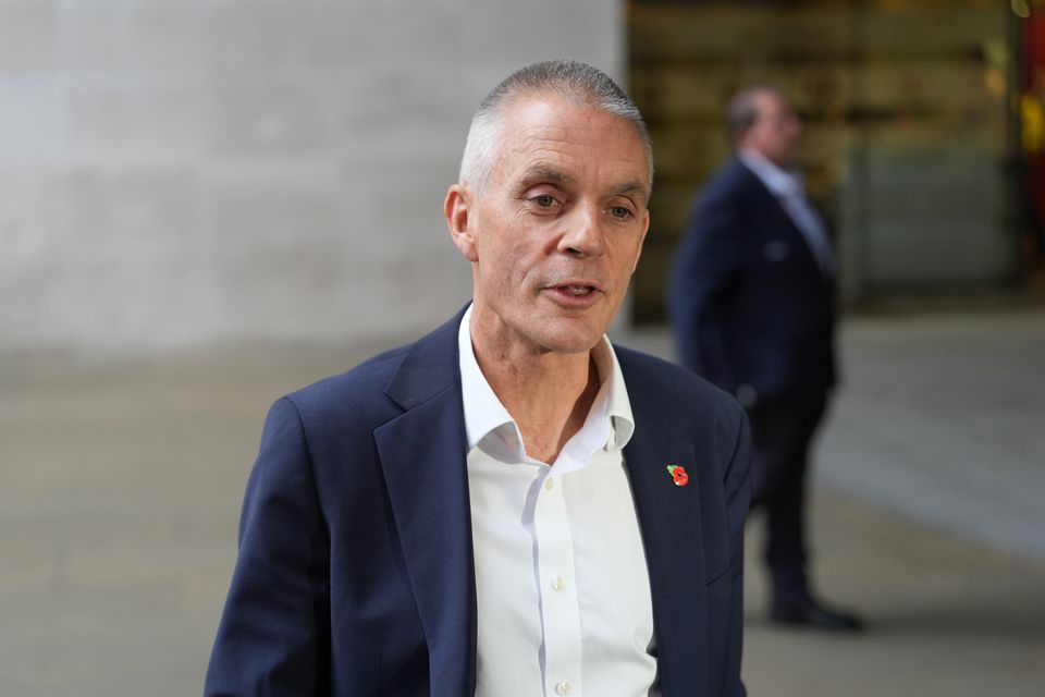 BBC Director-General Tim Davie has resigned (Lucy North/PA)