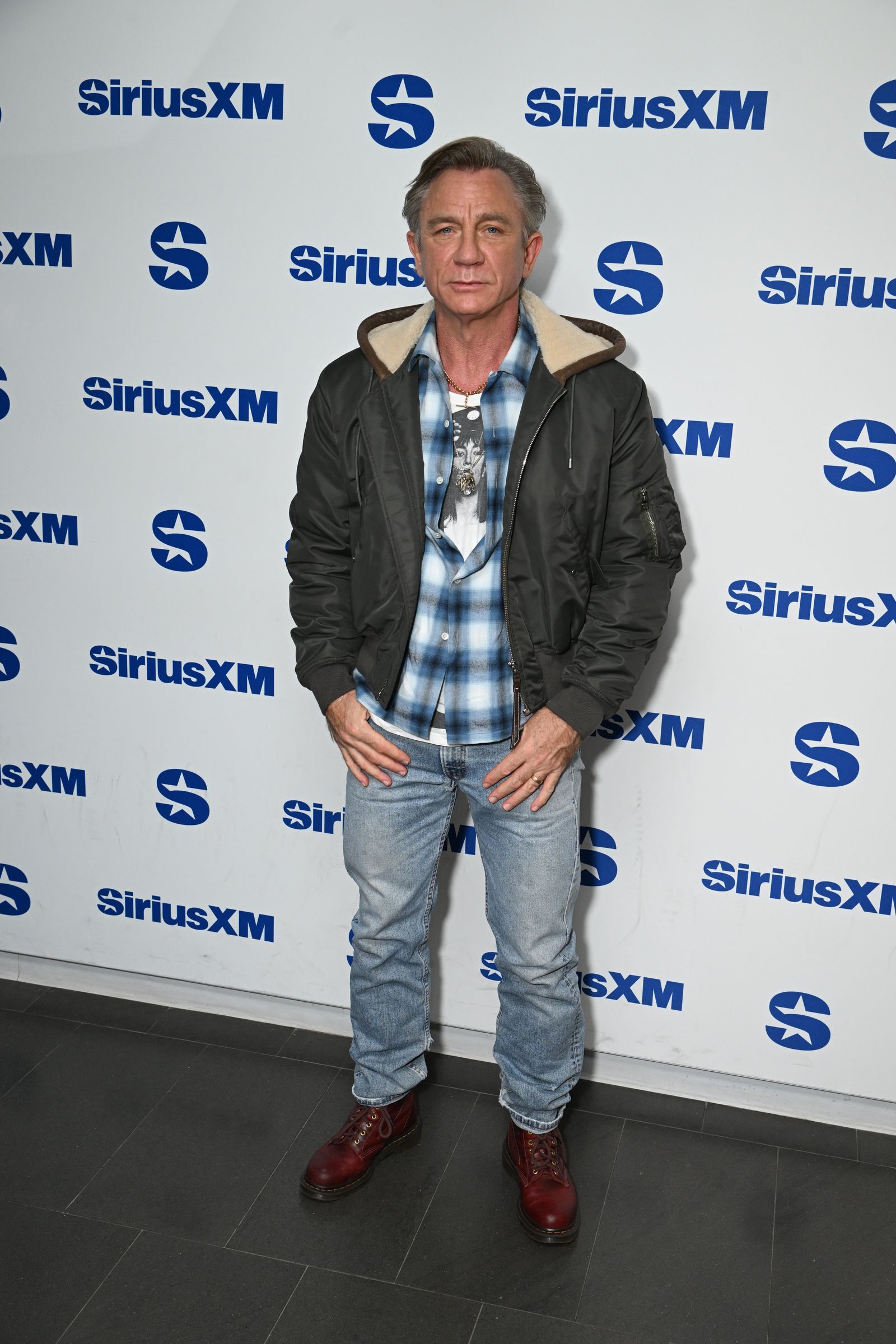 Daniel Craig visits SiriusXM's Andy Cohen Live in New York City on November 3.