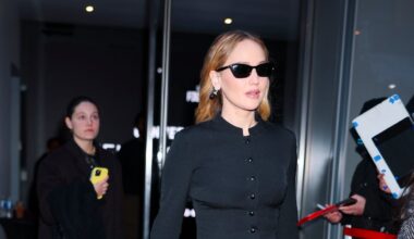 Jennifer Lawrence Dips Back Into Her Favorite Kind of Vintage