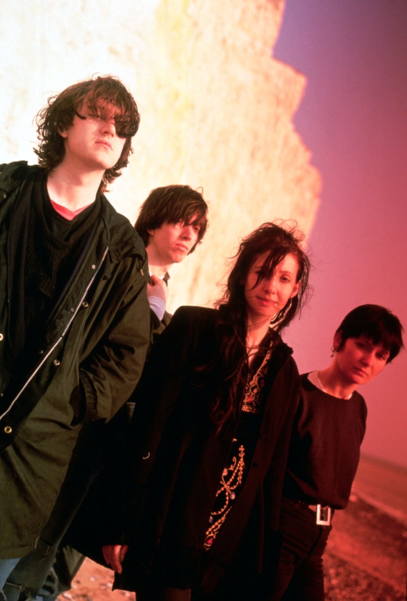 My Bloody Valentine: Kevin Shields, Debbie Googe, Colm Ó Cíosóig and Bilinda Butcher in the late 1980s. Photograph: AJ Barratt/Avalon/Getty Images