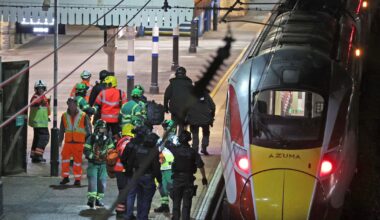 One man remains in custody after mass stabbing on train in England, police say – The Irish Times