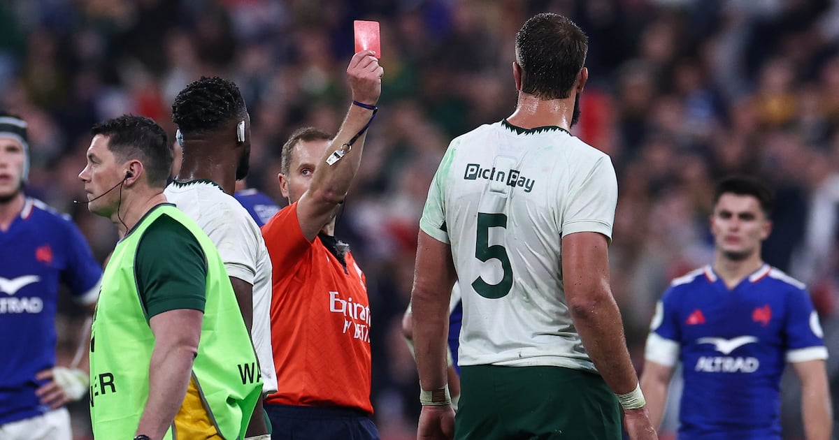 Lood de Jager red card was fully justified. World Rugby should say as much – The Irish Times