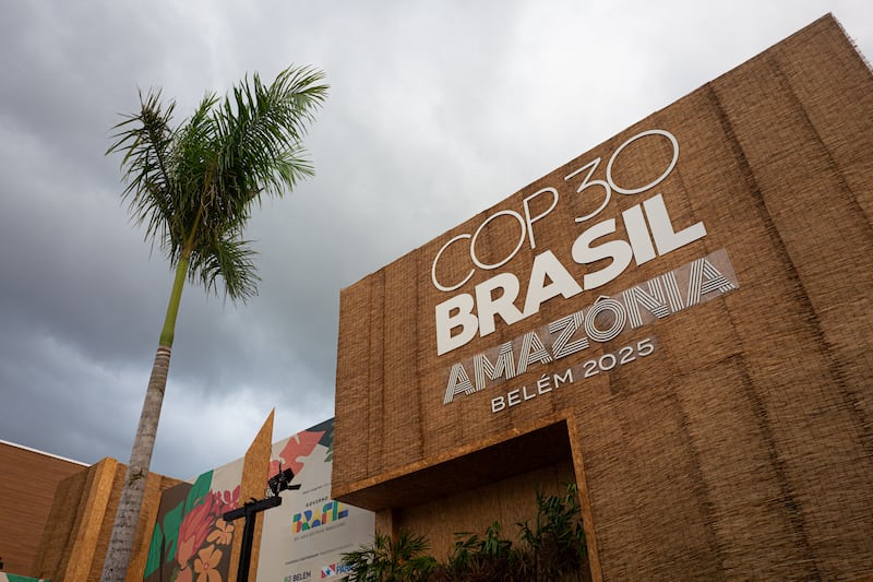 COP30 climate summit in Belem, Para state, Brazil. Photograph: Alessandro Falco/Bloomberg